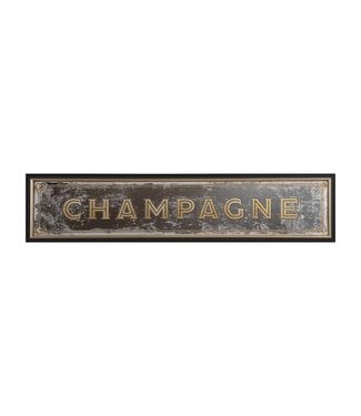 Champagne Antique Wall Mirror