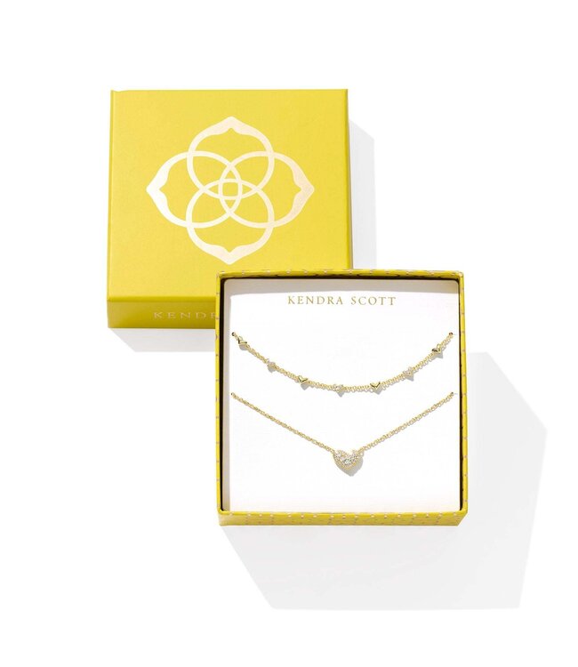 KENDRA SCOTT Ari & Haven Heart Necklace Gift Set