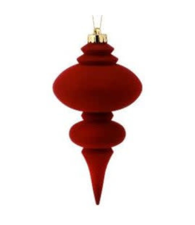 10" Vacuum Plate Frosted Finial