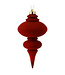 10" Vacuum Plate Frosted Finial