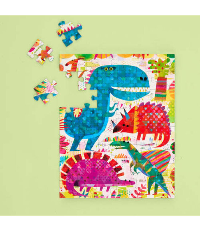 Dinosaur Day 48 Piece Puzzle Snax