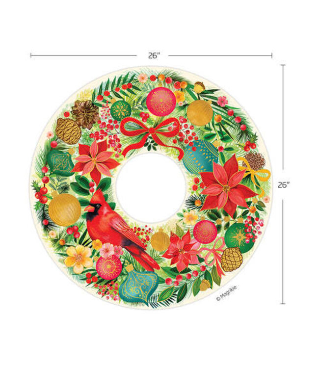 Holiday Wreath 1000 Piece Puzzle