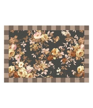 MACKENZIE CHILDS 2' x 3' Cafe Floral Floor Mat