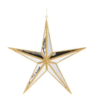 11.25" Mirrored Star Ornament