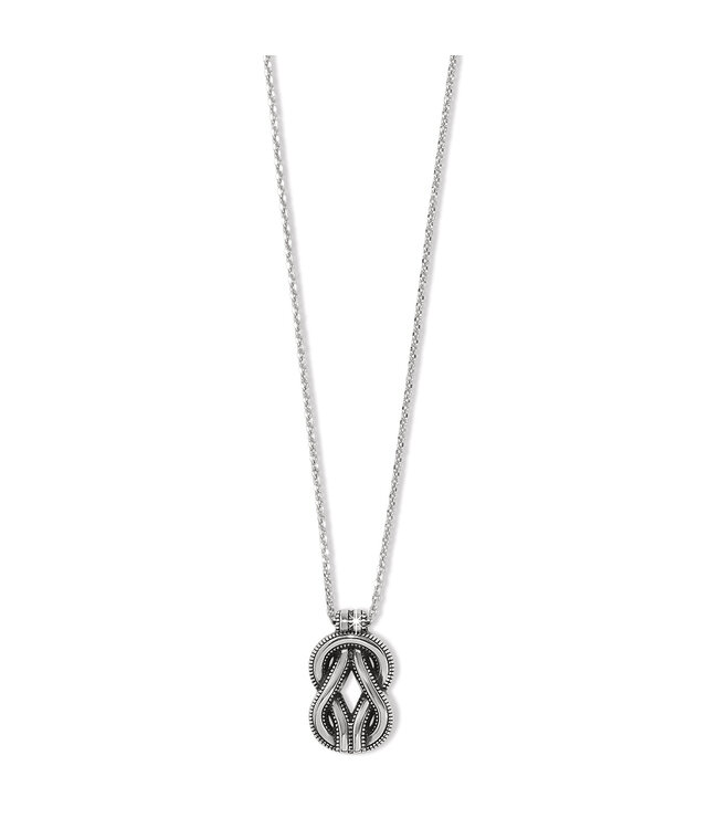 BRIGHTON 18" Interlok Harmony Two Tone Necklace