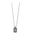 BRIGHTON 18" Interlok Harmony Two Tone Necklace