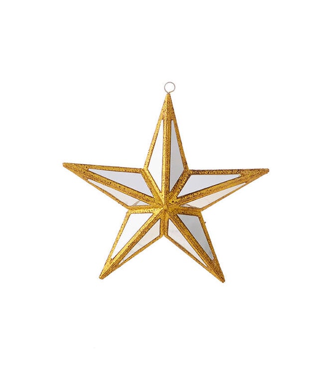 6" Mirrored Star Ornament