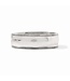JULIE VOS Cannes Statement Hinge Bangle Silver