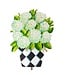 THE ROUND TOP COLLECTION Elegant Pot of Hydrangeas