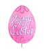 THE ROUND TOP COLLECTION Pink "Happy Easter" Egg