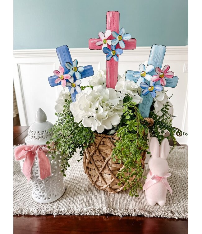 THE ROUND TOP COLLECTION Floral Crosses