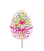 THE ROUND TOP COLLECTION Beck's Floral Easter Egg Stake