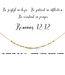 DOT & DASH Romans 12:12 Necklace