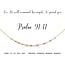 DOT & DASH Psalm 91:11 Necklace