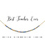 DOT & DASH Best Teacher Ever Necklace