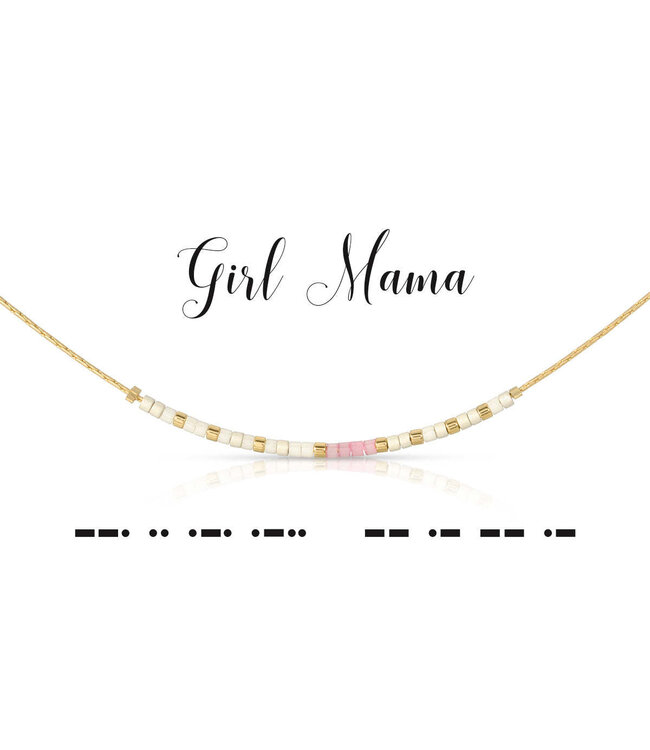 DOT & DASH Girl Mama Necklace