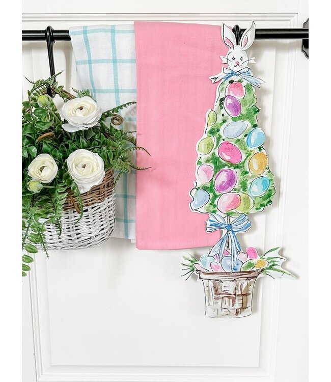 THE ROUND TOP COLLECTION Beck's Basket Egg Topiary