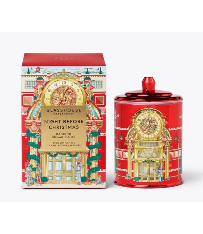 GLASSHOUSE FRAGRANCES 13.4 oz. Triple Scented Candle