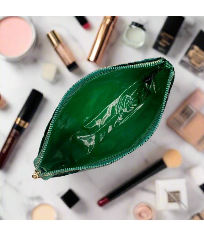 Sleek Stash Go-To-Case - Emerald Velvet