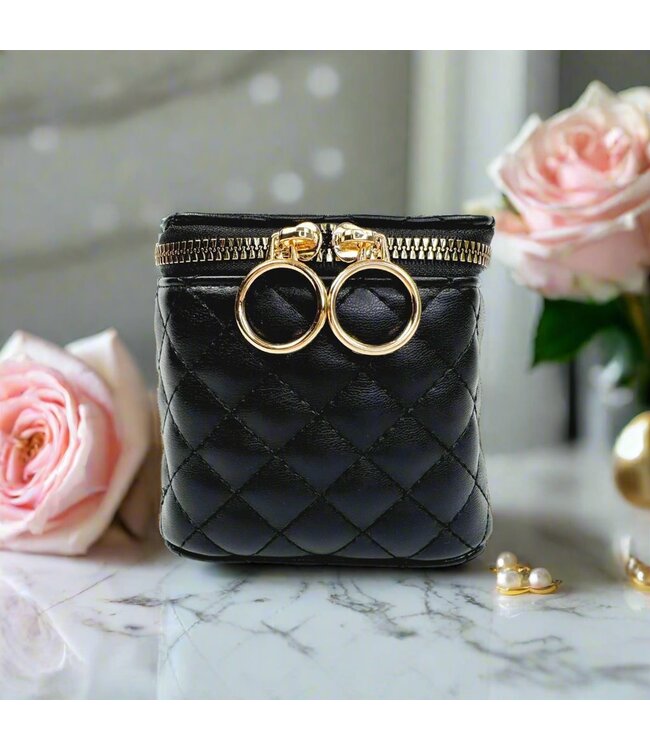 Train Jewelry Case - Timeless Quilted