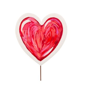 THE ROUND TOP COLLECTION Messy Red Heart