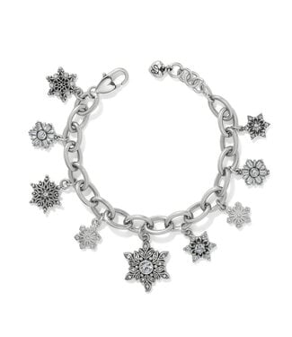 BRIGHTON Crystal Flurry Charm Bracelet