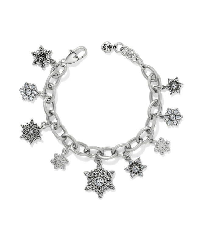 BRIGHTON Crystal Flurry Charm Bracelet