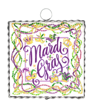 THE ROUND TOP COLLECTION Mini Beck's Mardi Gras