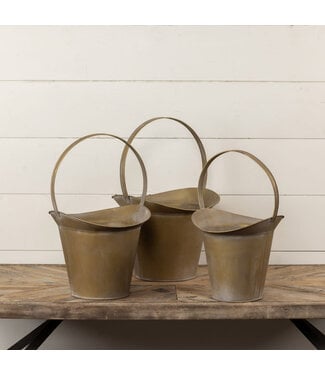 Gold Slope Bucket - Sold Individually