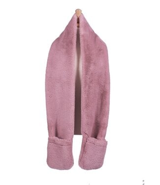 Scarf Fur Plush With Pockets