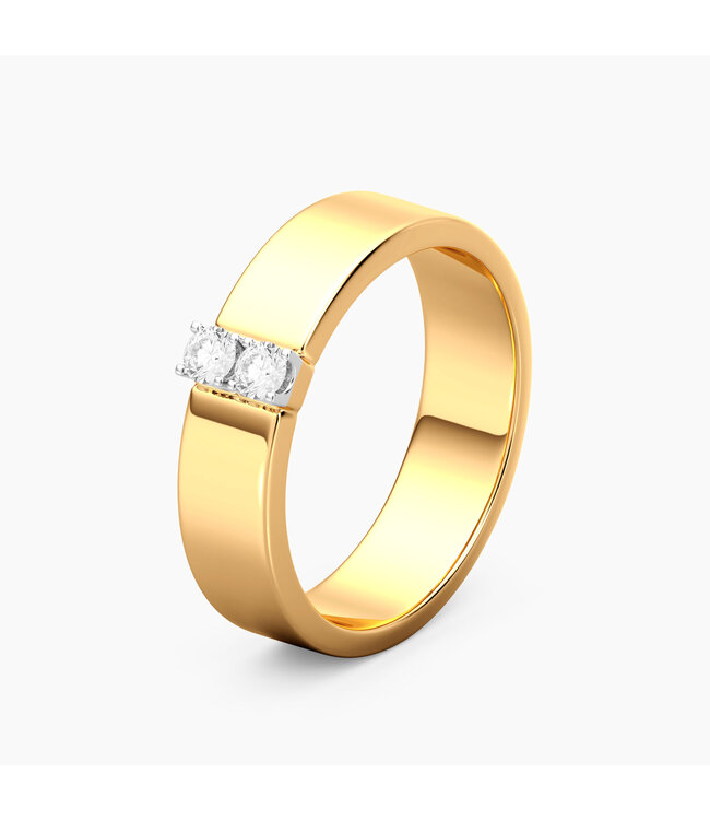 ELLA STEIN Lab-Grown Duo Band Ring