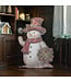 35.75" Snowman with Holly Metal Dummy Board