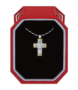 BRIGHTON Venezia Petite Cross Necklace Gift Box