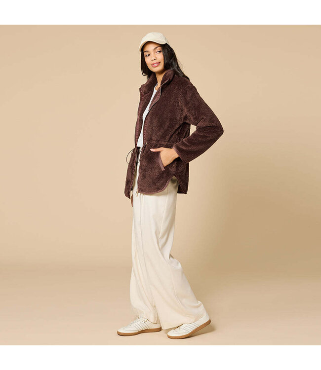 Sarah DreamPlush Double Zip Jacket