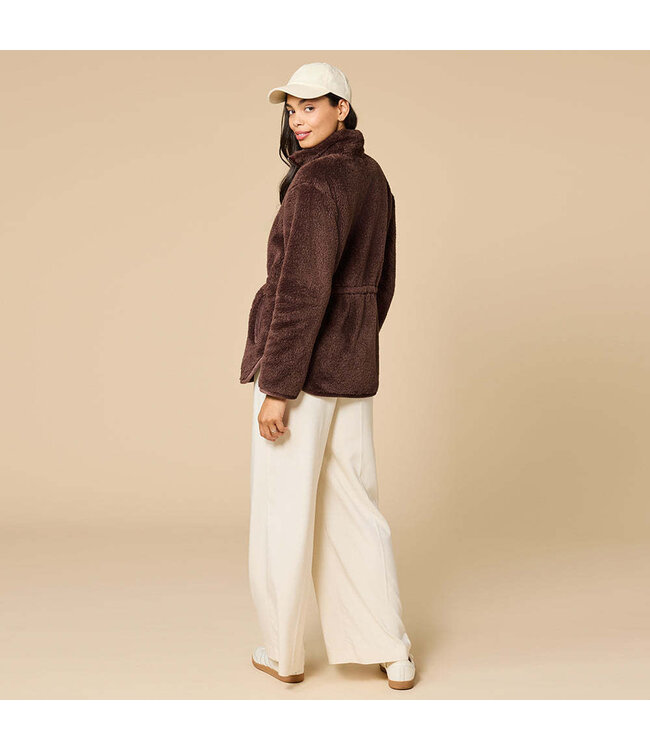 Sarah DreamPlush Double Zip Jacket