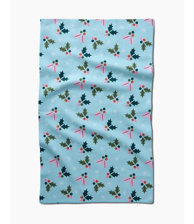 GEOMETRY Holiday Tea Towel