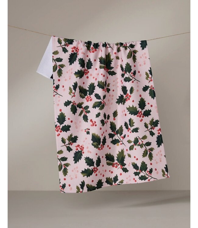 GEOMETRY Holiday Tea Towel