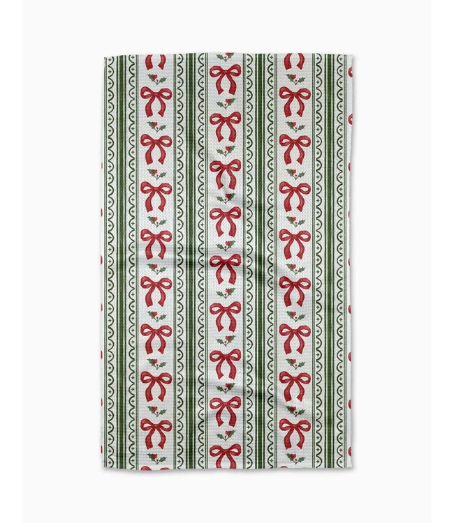 GEOMETRY Holiday Tea Towel