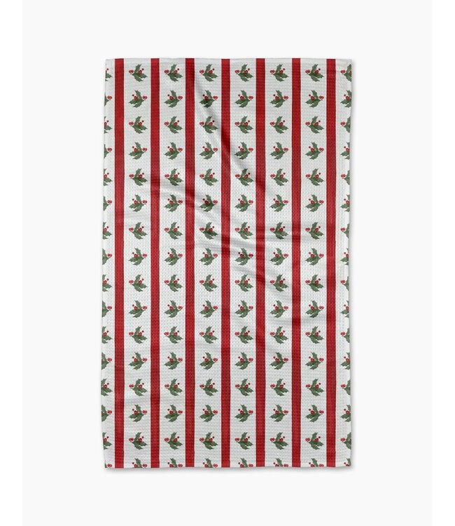 GEOMETRY Holiday Tea Towel
