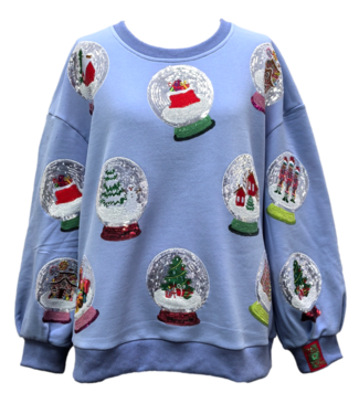 Hannah Christmas Snow Globe Sweatshirt