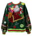Zoey Vintage Jingle Bell Santa Sweatshirt