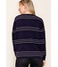 Fiona Stitch Striped Sweater