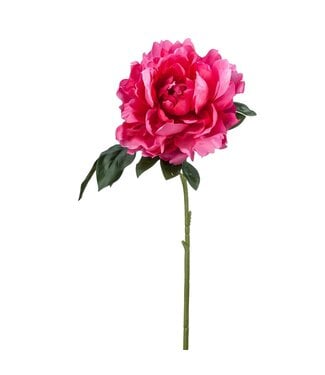 23 Inch Peony Spray Beauty Pink