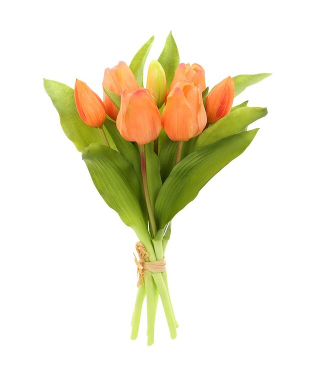 11.75 Inch Real Touch Tulip Bouquet