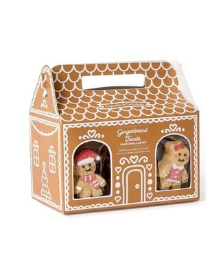 Gingerbread Treats Vanilla Flavored Marshmallows in Gift Box