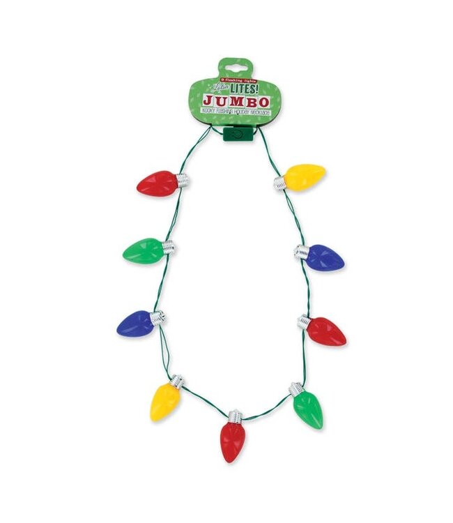 Lotsa Lites! Jumbo Flashing Necklace