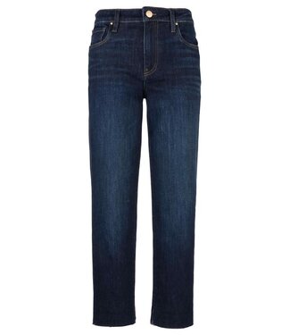 KUT FROM THE KLOTH Reese High Rise Fab Ab Ankle Straight Raw Hem