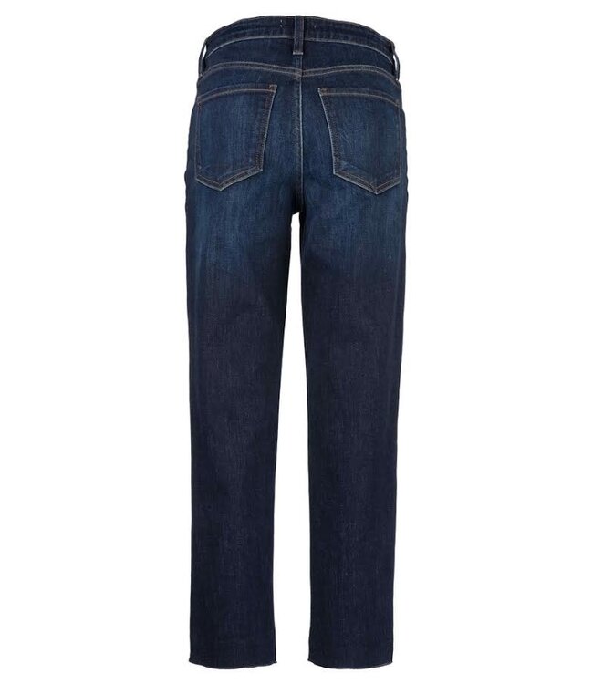 KUT FROM THE KLOTH Reese High Rise Fab Ab Ankle Straight Raw Hem