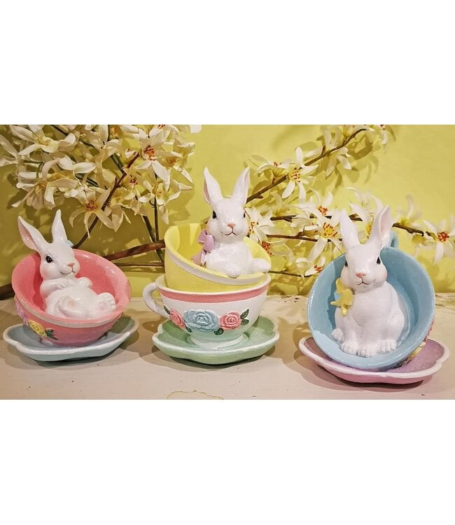 Bunny in Cup - Sold Individually