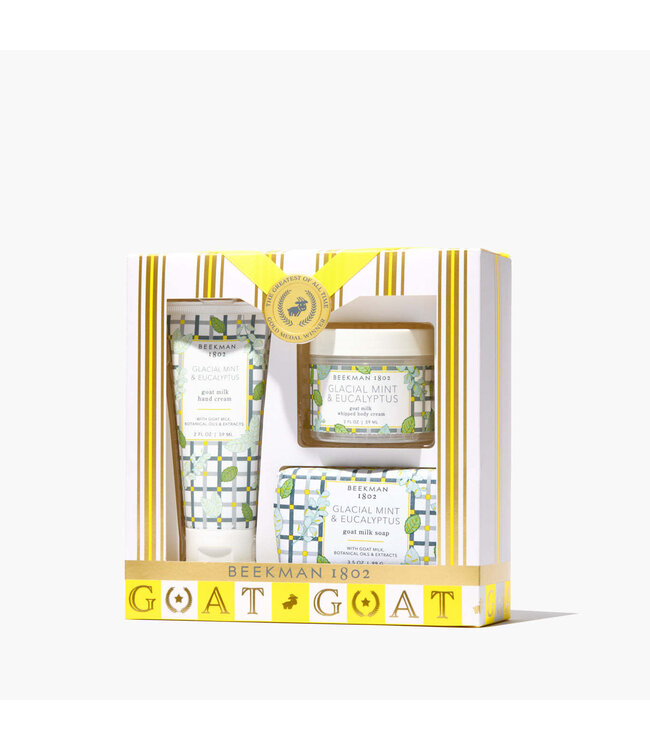 Glacial Mint & Eucalyptus 3-Piece Bodycare Gift Set